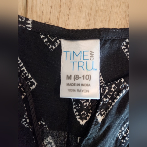 Black and White Shift/Swing Dress Lot Womens Size M - Picture 4 of 6